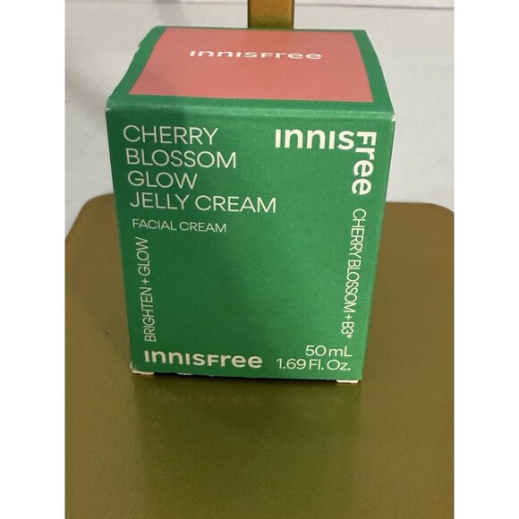 INNISFREE Cherry Blossom Glow Jelly Facial Cream 1.69Fl.Oz./50 ML Brighten - Picture 1 of 9